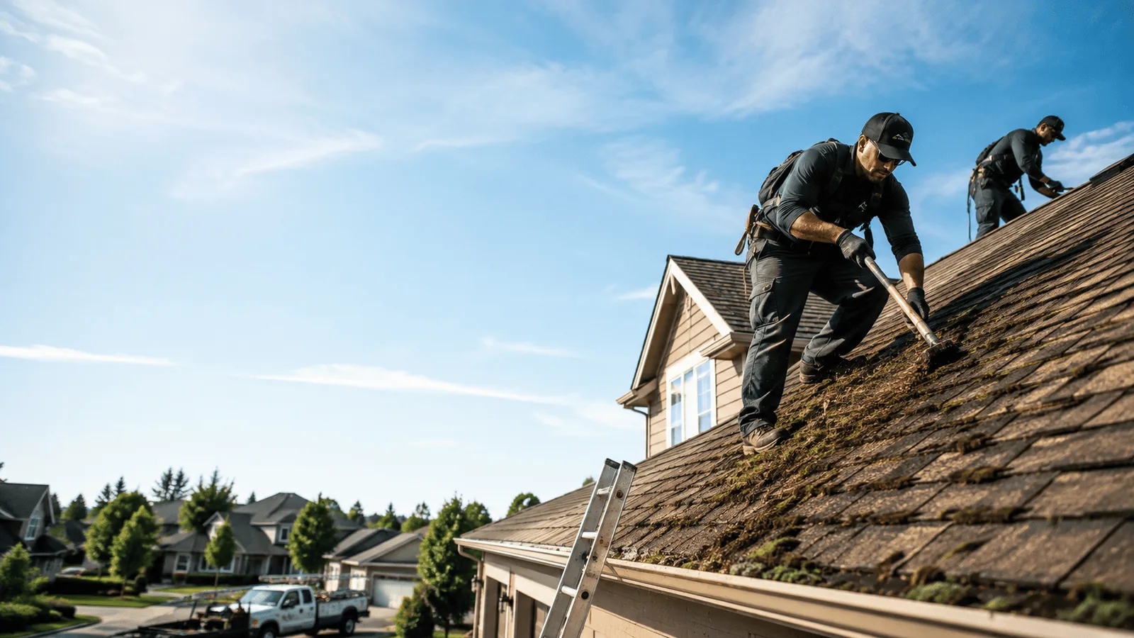 Roof Moss Removal in Quinton, VA near me